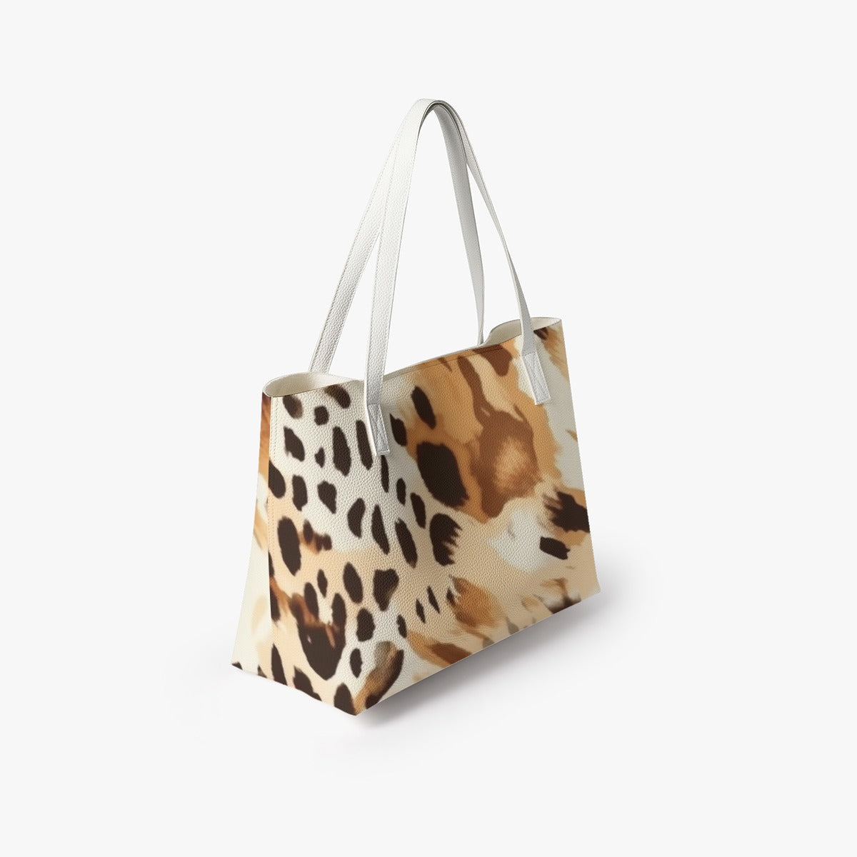 Stylish Summer Leopard Print PU Leather Tote Bag - Premium Handbags from Yoycol - Just $29! Shop now at Craftklart.store