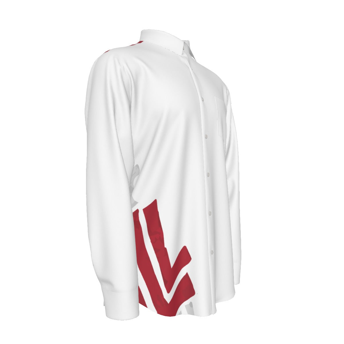 Men's (AOP) Long Sleeve Cotton  Shirt - Premium Shirt from Yoycol - Just $48! Shop now at Craftklart.store