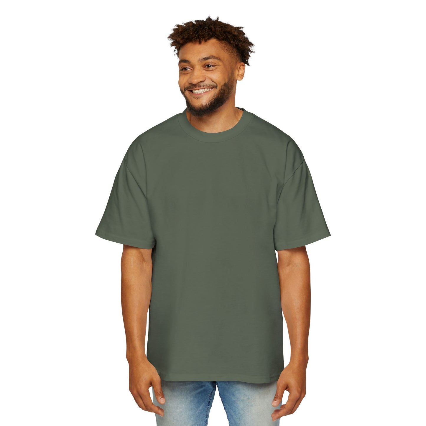 Urban Dollar Men's Heavy Oversized Tee - Premium T-Shirt from Craftklart.store - Just $33.73! Shop now at Craftklart.store