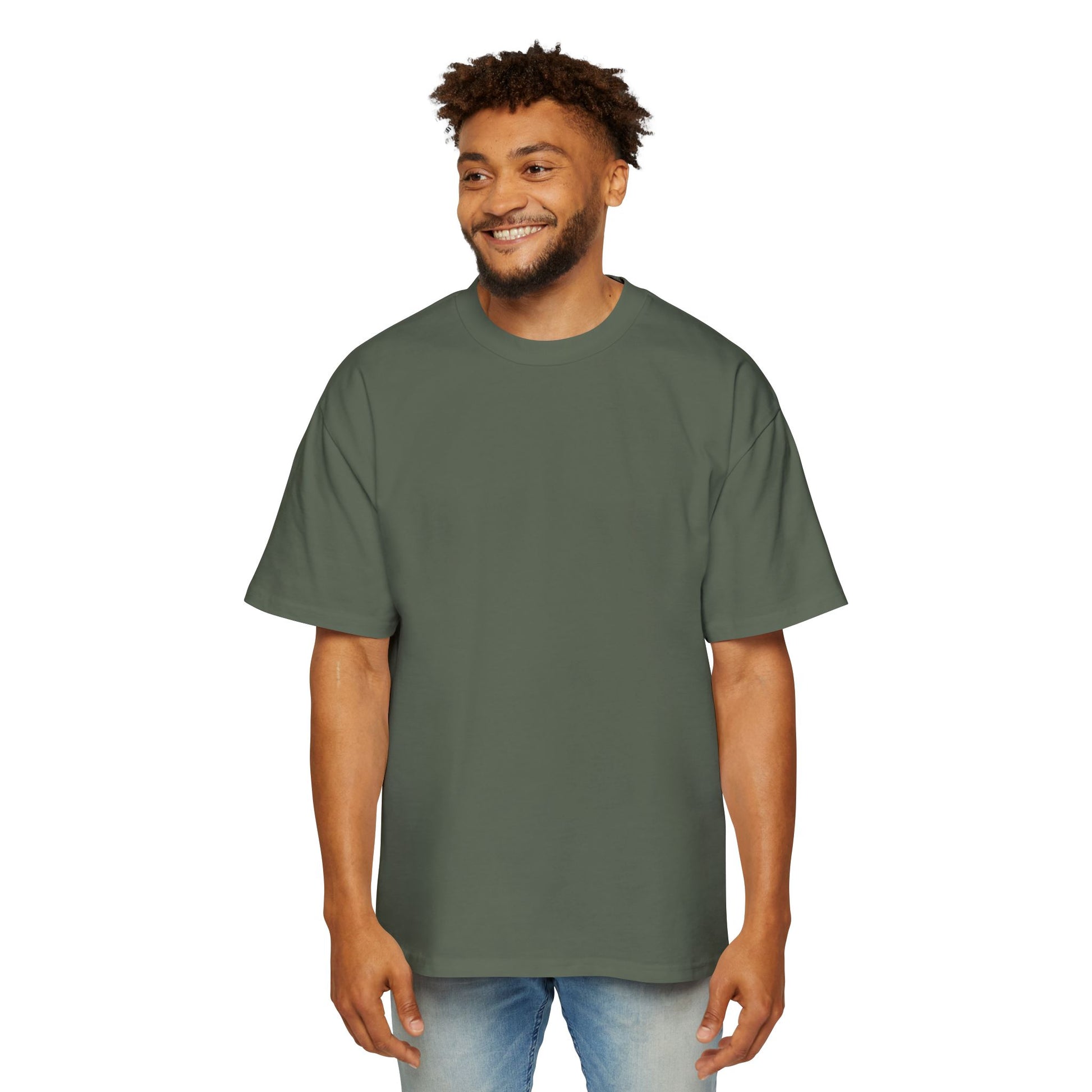 Urban Dollar Men's Heavy Oversized Tee - Premium T-Shirt from Craftklart.store - Just $33.73! Shop now at Craftklart.store