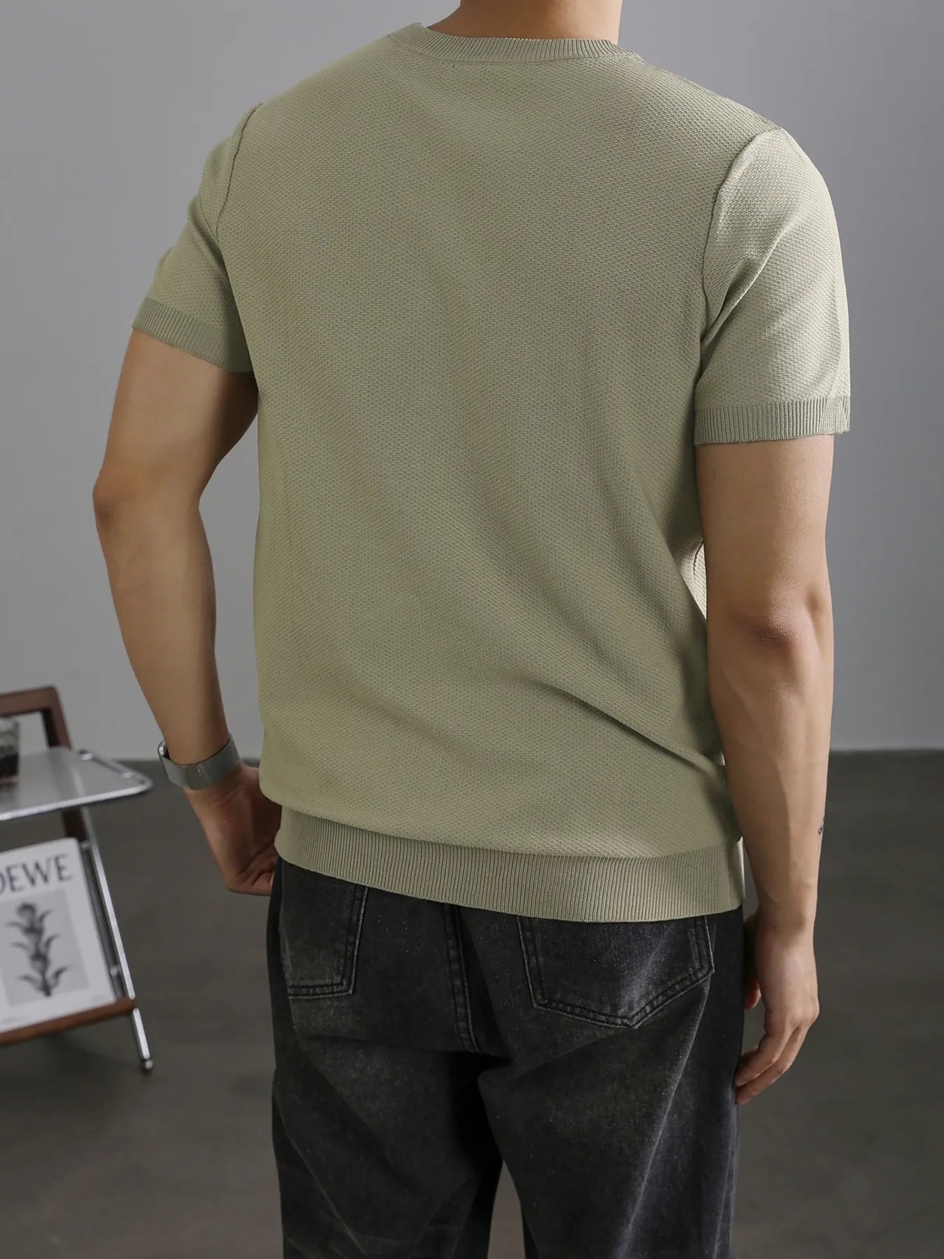 Men's Full Size Classic Crew Neck Basic T-Shirt Plus Size - Premium T-Shirt from Trendsi - Just $23.19! Shop now at Craftklart.store