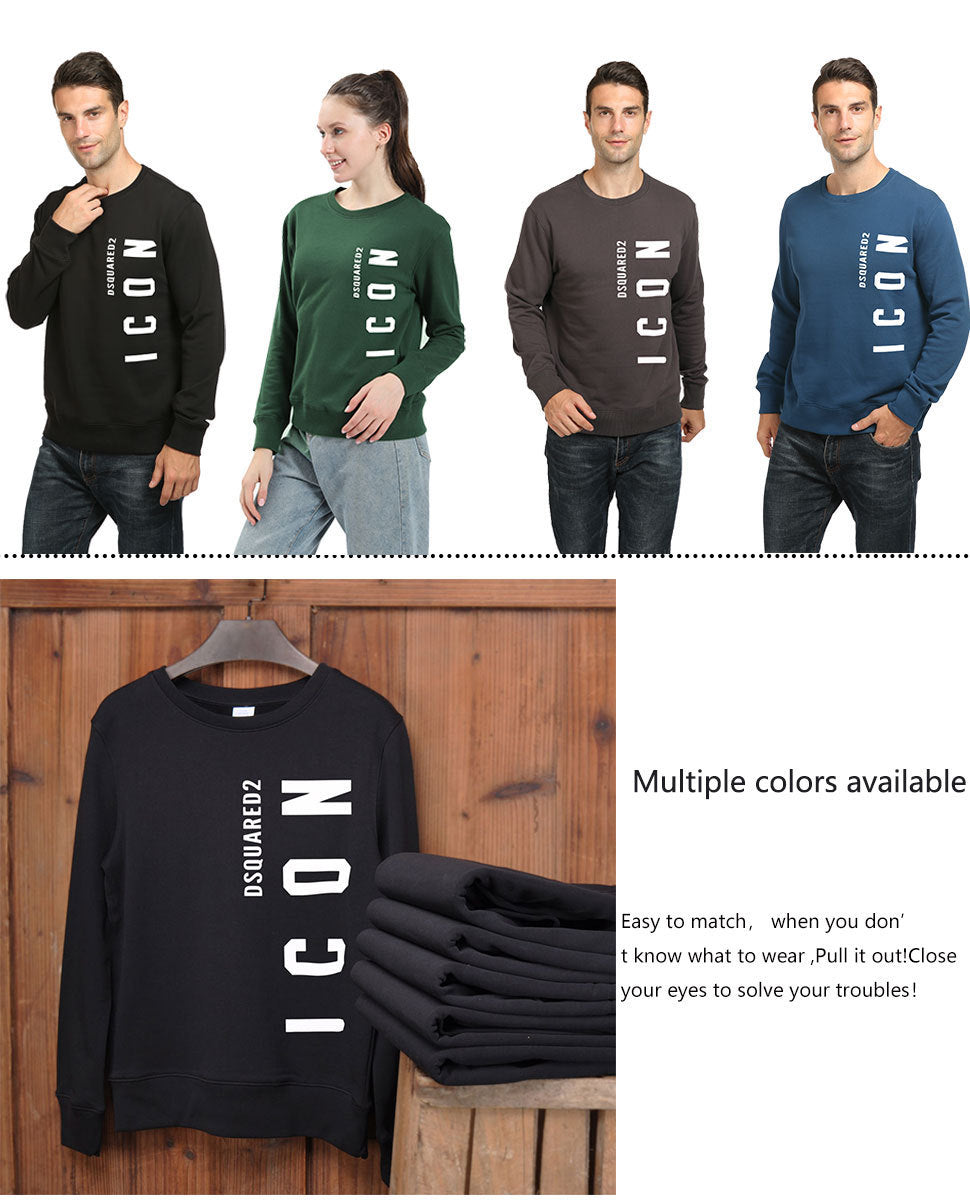 European And American Hoodie Men's Round Collar - Craftklart.store
