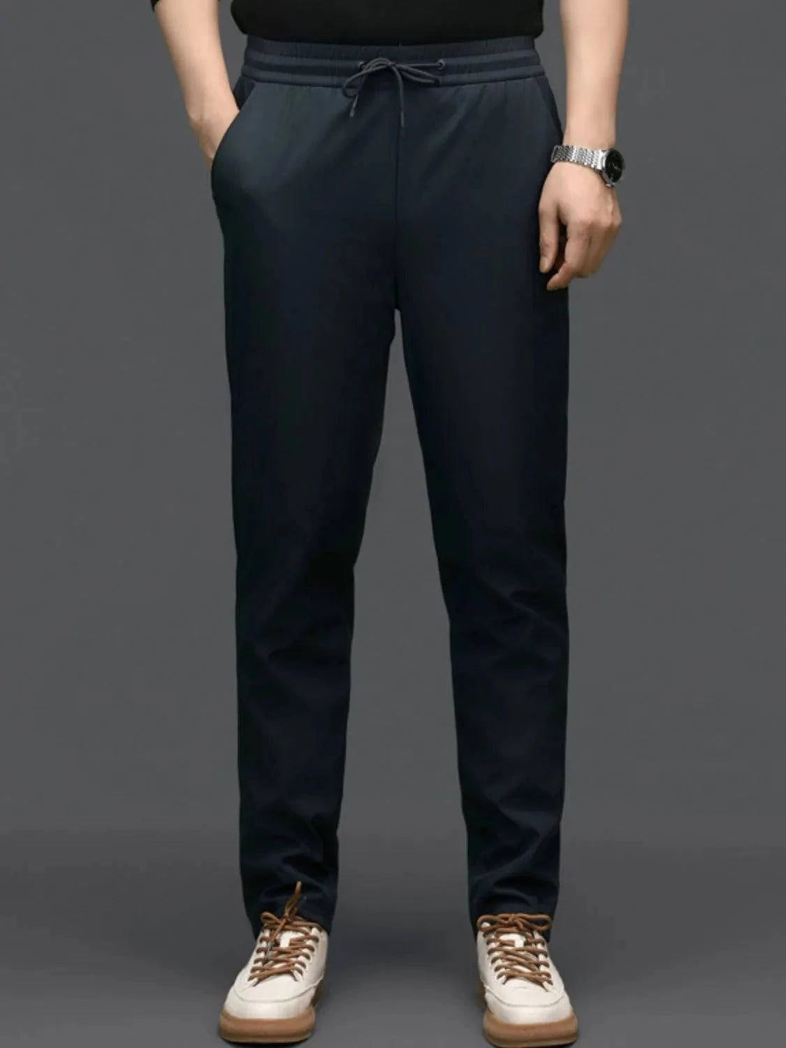 Men's Plus Size Drawstring Joggers With Pockets | Minimalist Streetwear | Craftklart