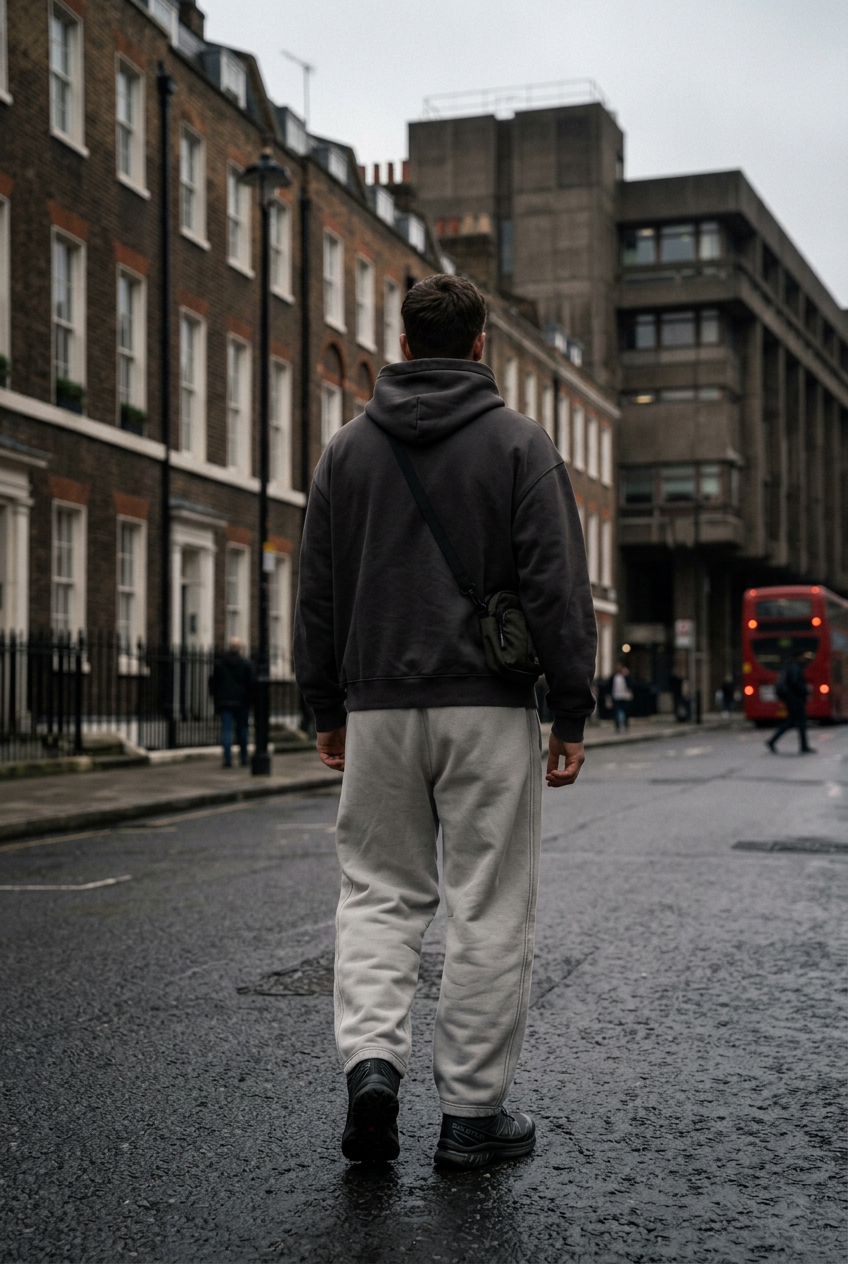 Driftline Barrel-Leg Sweatpants