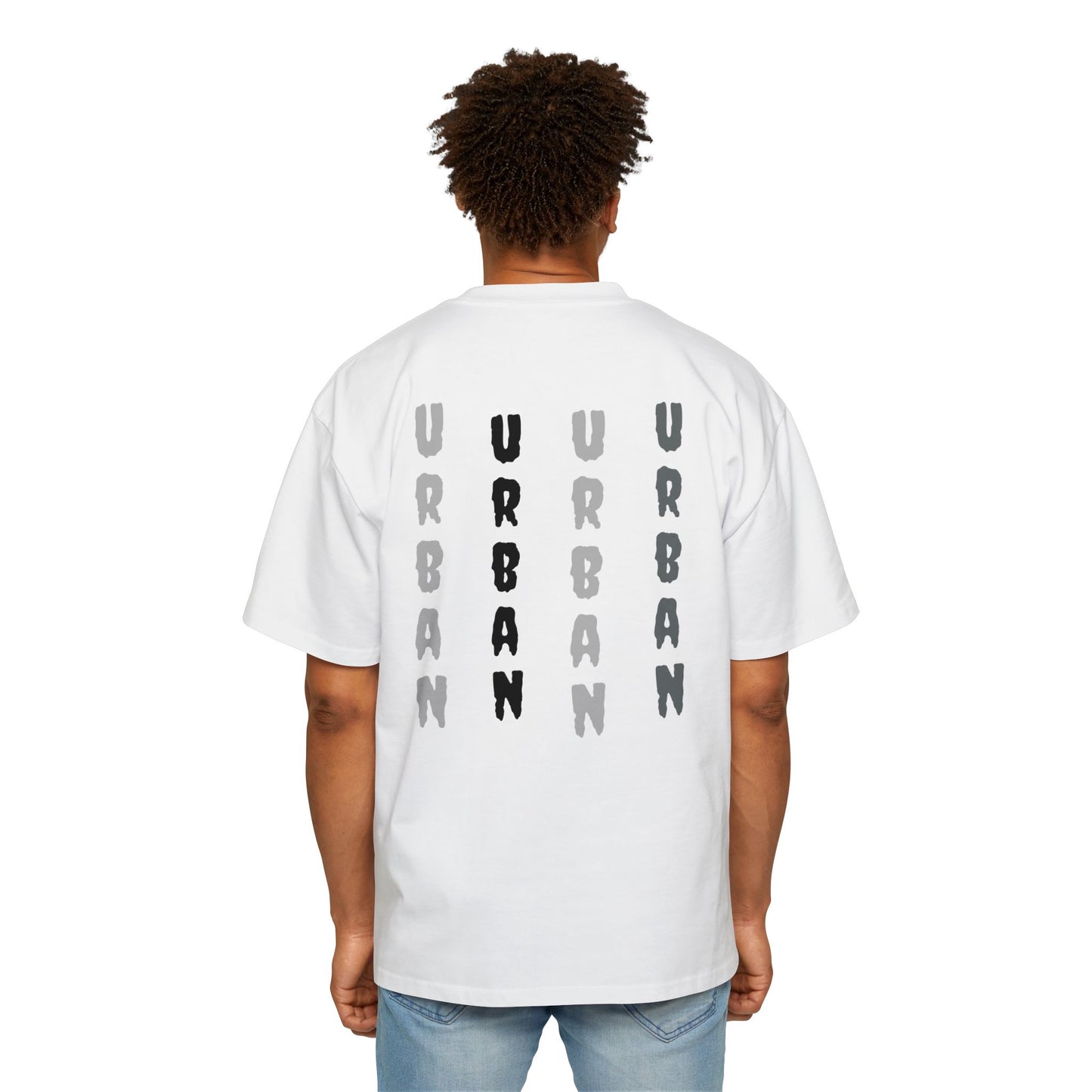 Urban Men's Heavy Oversized Tee - Premium T-Shirt from Craftklart.store - Just $33.73! Shop now at Craftklart.store