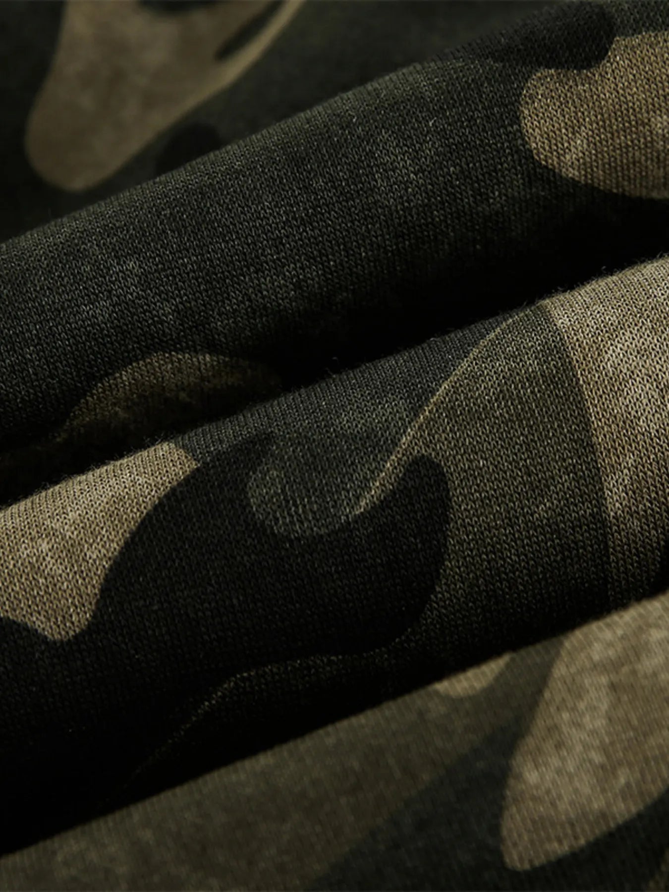 Men's Oversized Camouflage Heart Hoodie - Premium Hoodie from Trendsi - Just $77.48! Shop now at Craftklart.store