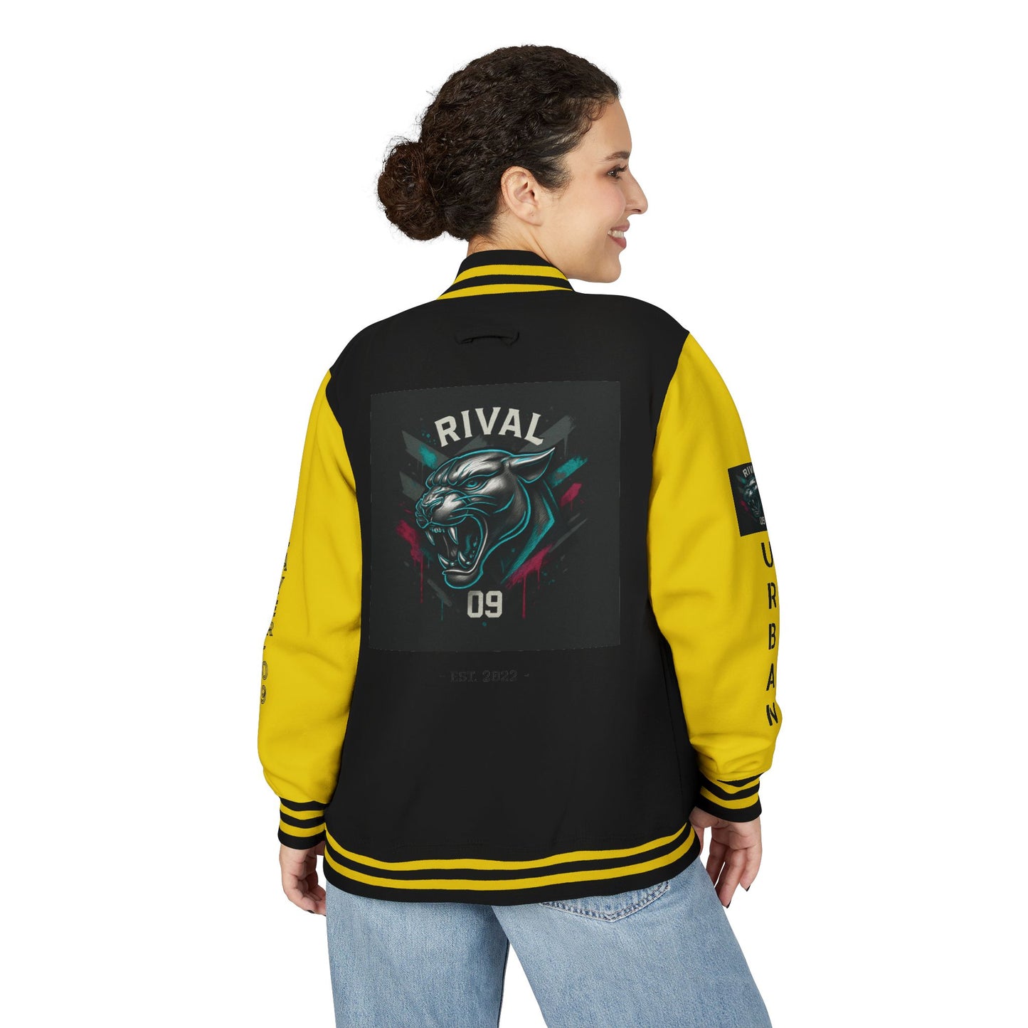 Urban Rival Letterman Jacket - Unisex Heavyweight