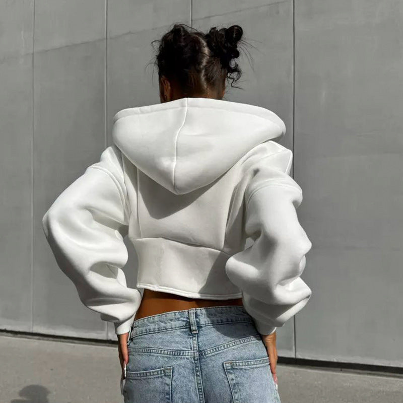 Zipper Hoodie Cardigan Y2K - Craftklart.store