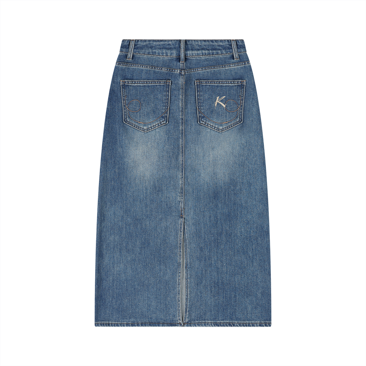Urban K Washed Denim Skirt