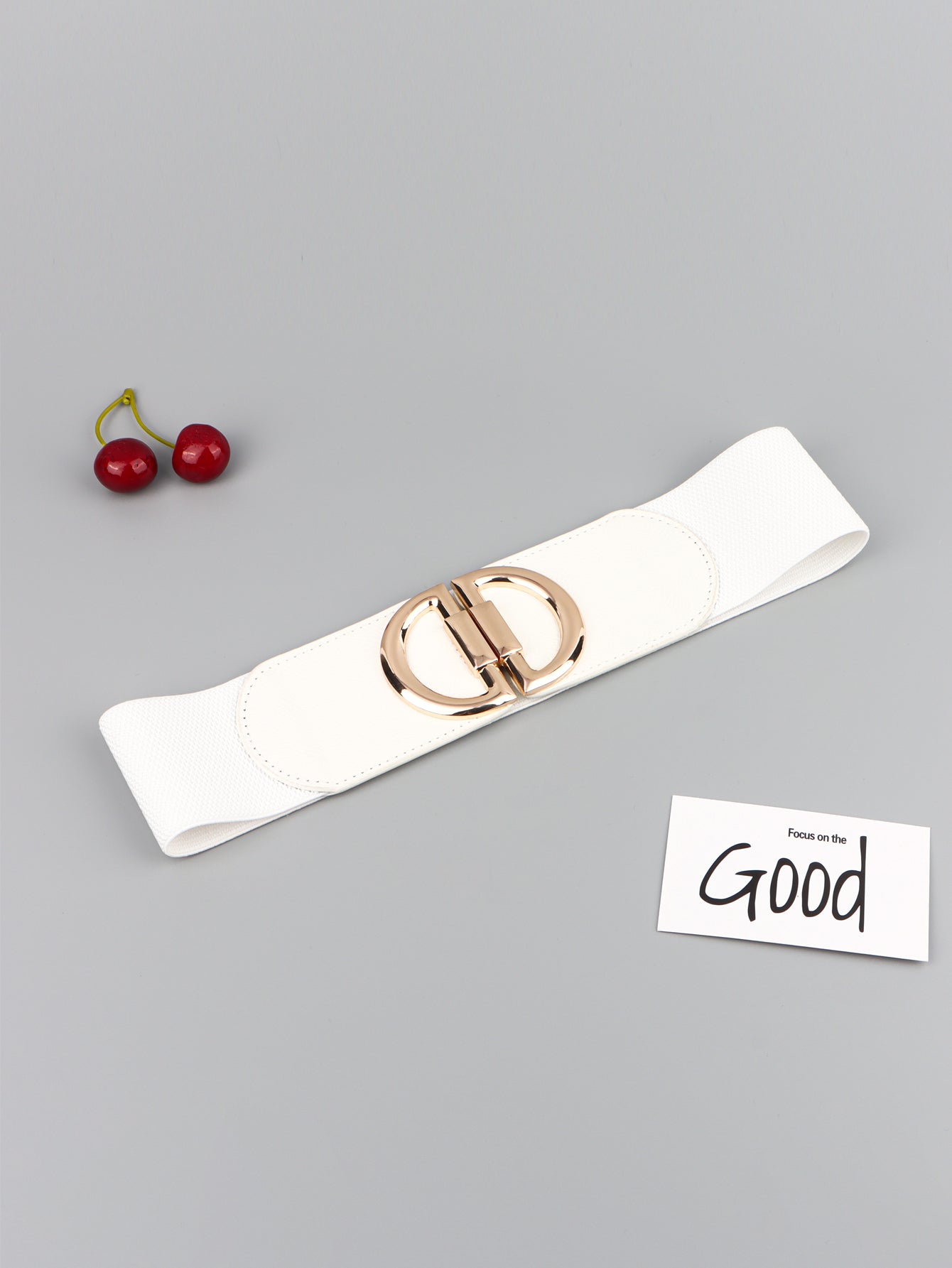 D Buckle Elastic Belt - Premium Belt from Trendsi - Just $8.79! Shop now at Craftklart.store