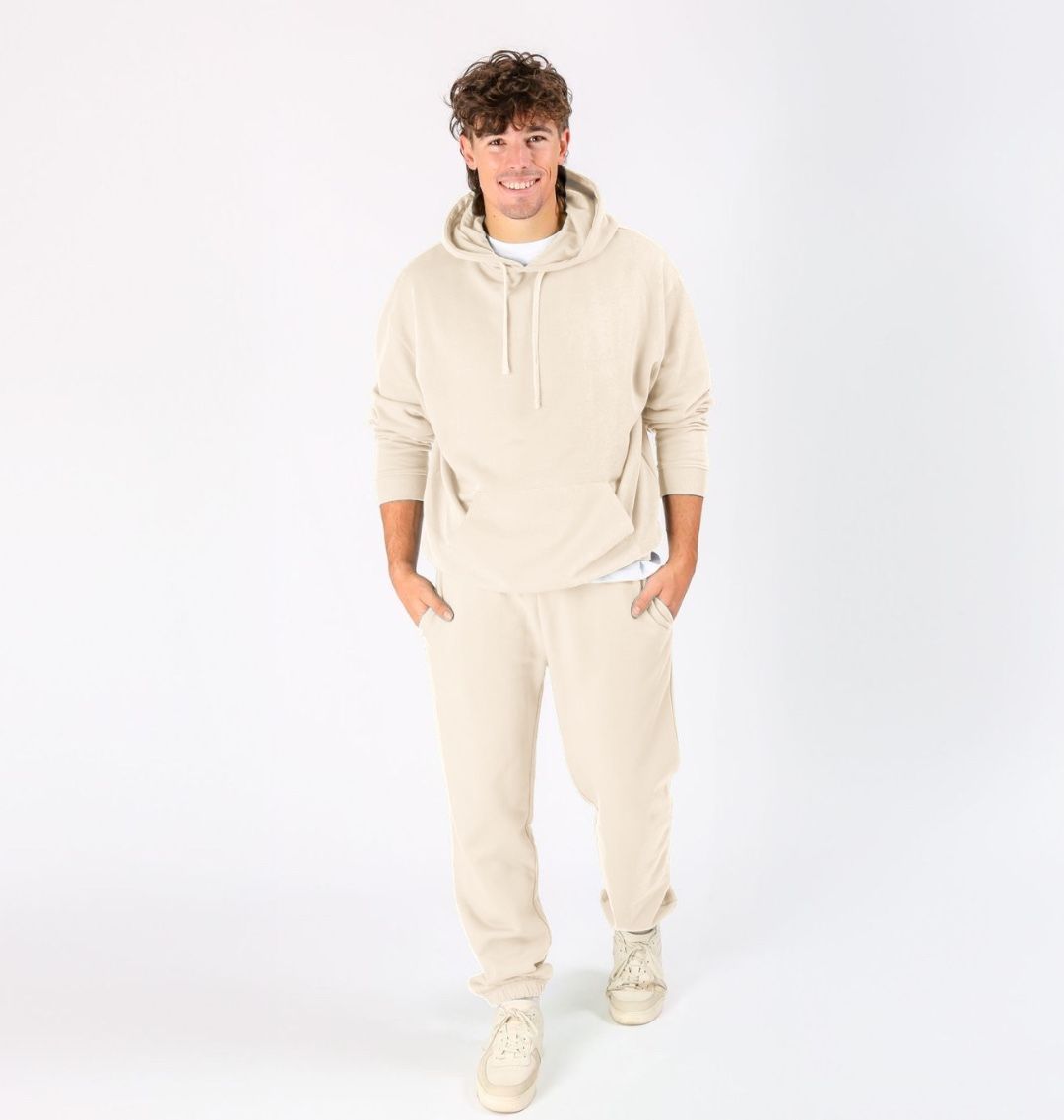Hoodie Men - Coffee - Premium Hoodie from Craftklart.store - Just $45! Shop now at Craftklart.store
