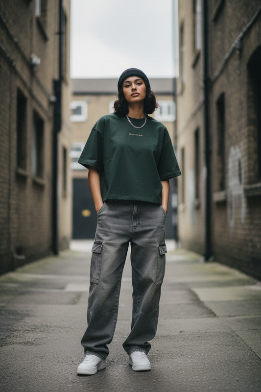 Urban Silhouette Quiet Form Tee — 280GSM