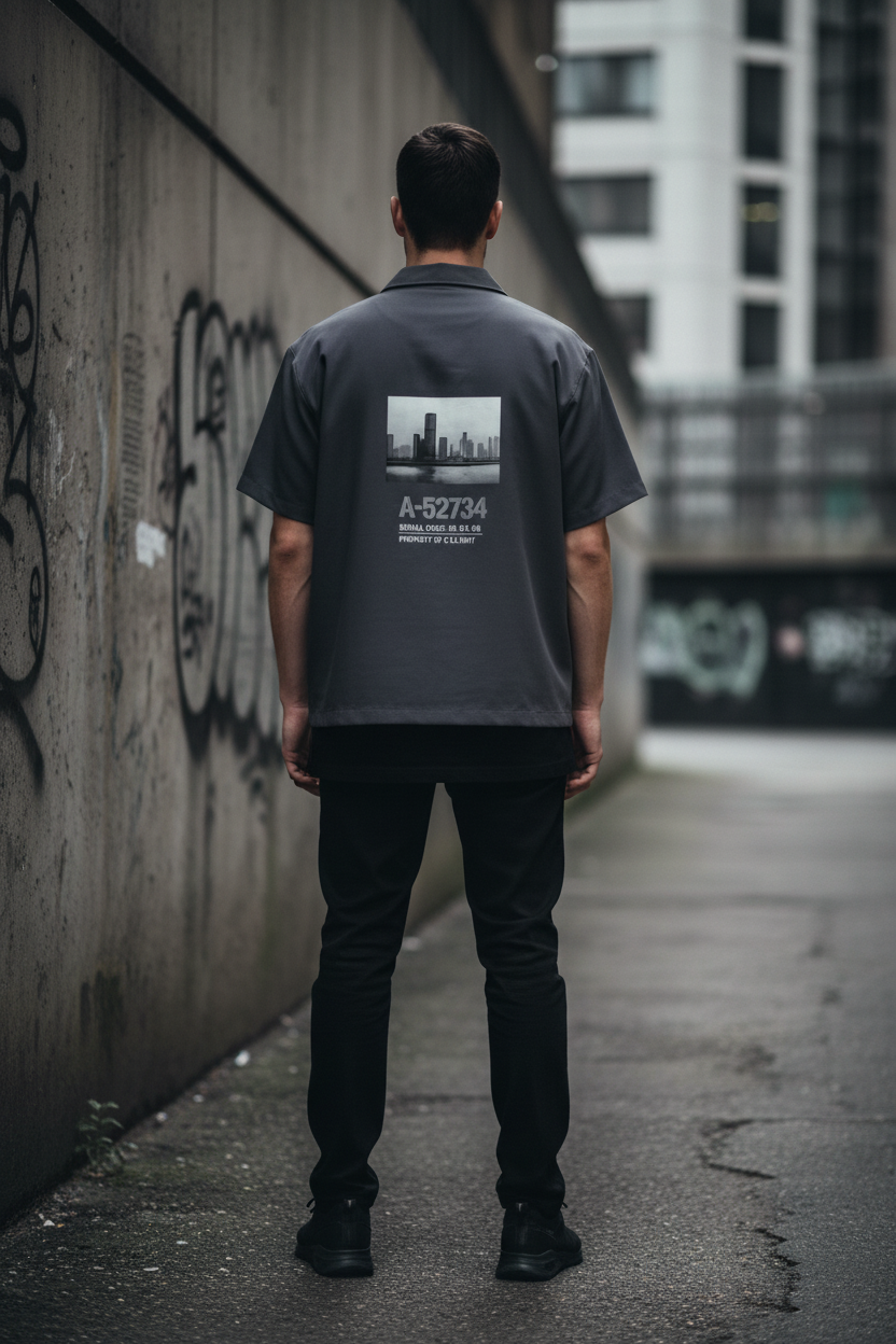 Urban Authority Collar Short-Sleeve Shirt
