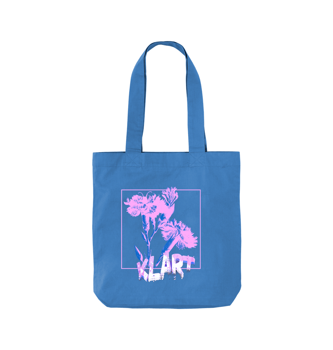 Cornflower Blue Printed Bag Front