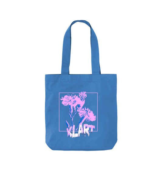Cornflower Blue Printed Bag Front