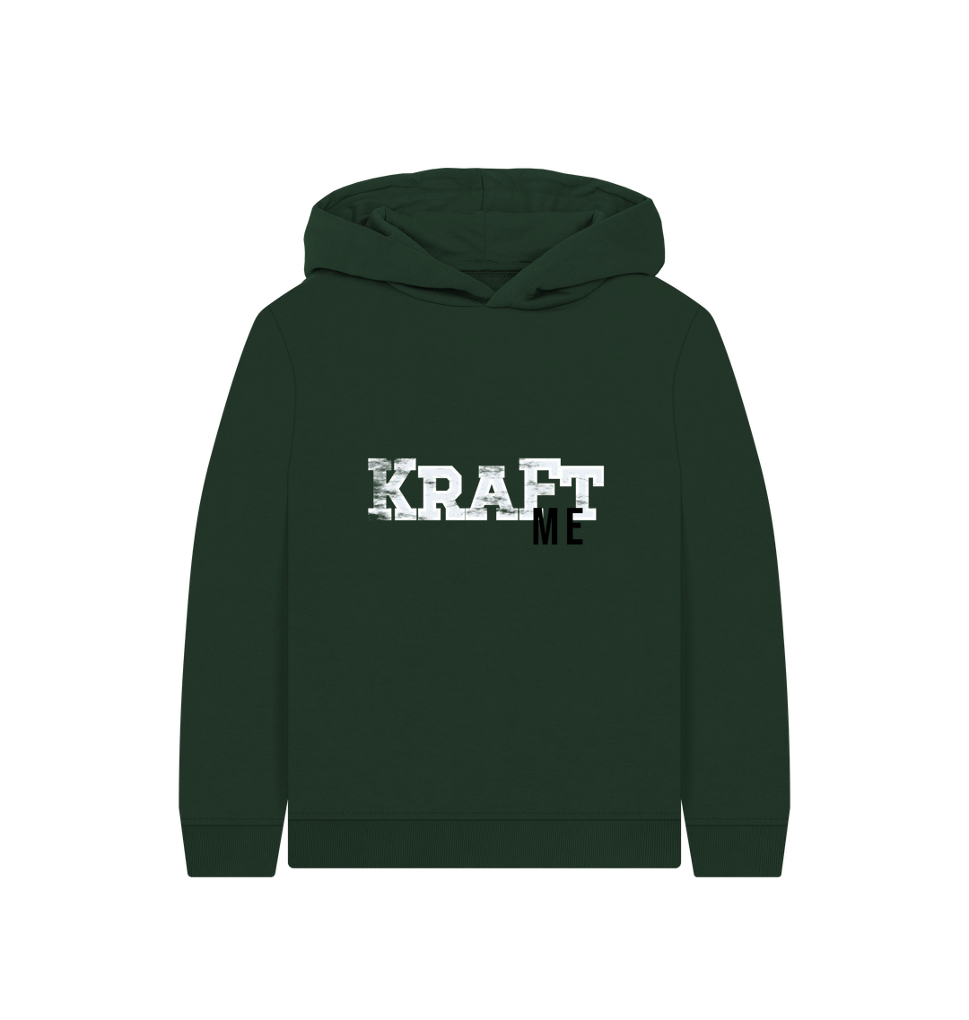 Evergreen Printed Kids Hoodie Front