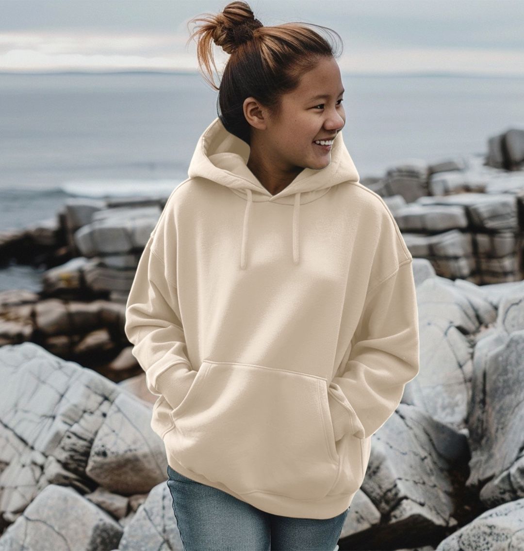 Hoodie Men - Coffee - Premium Hoodie from Craftklart.store - Just $45! Shop now at Craftklart.store