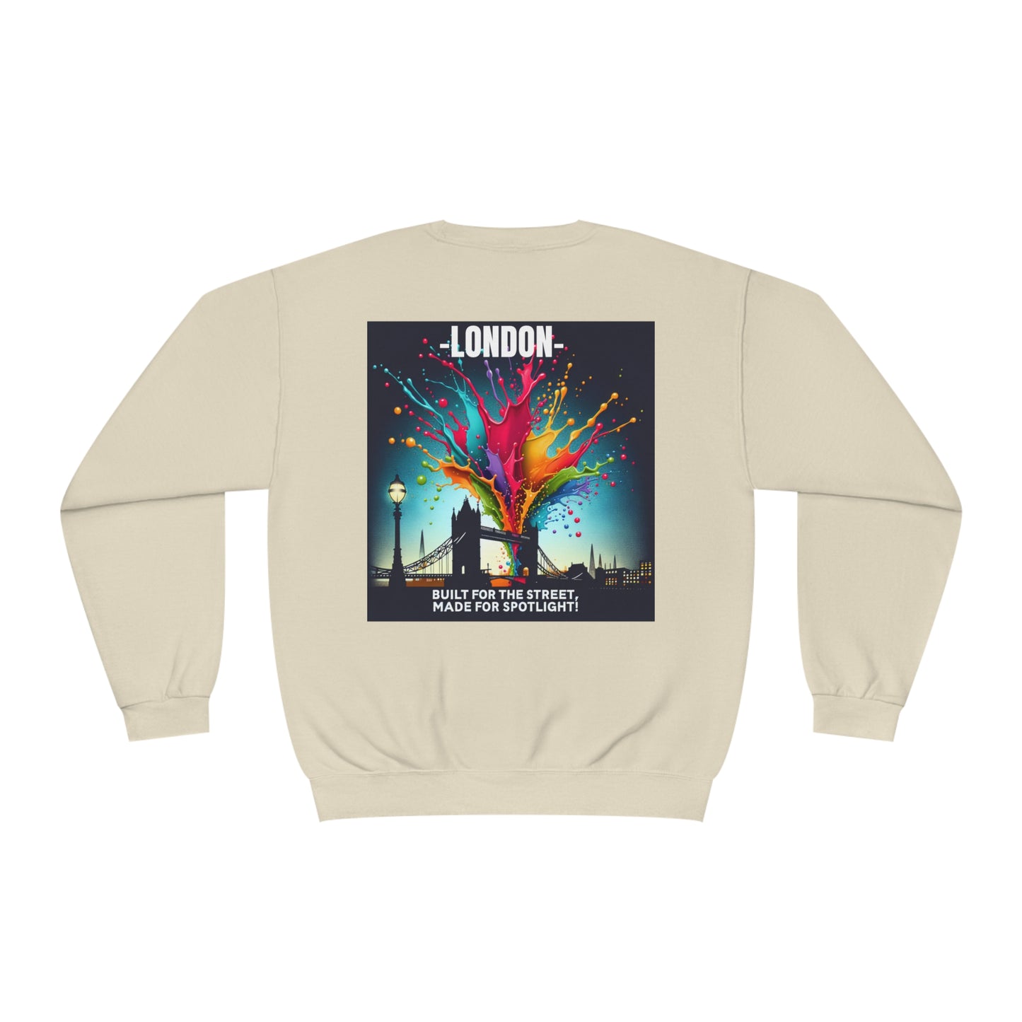 CKL London Print Sweatshirt - Premium Sweatshirt from Printify - Just $32.46! Shop now at Craftklart.store