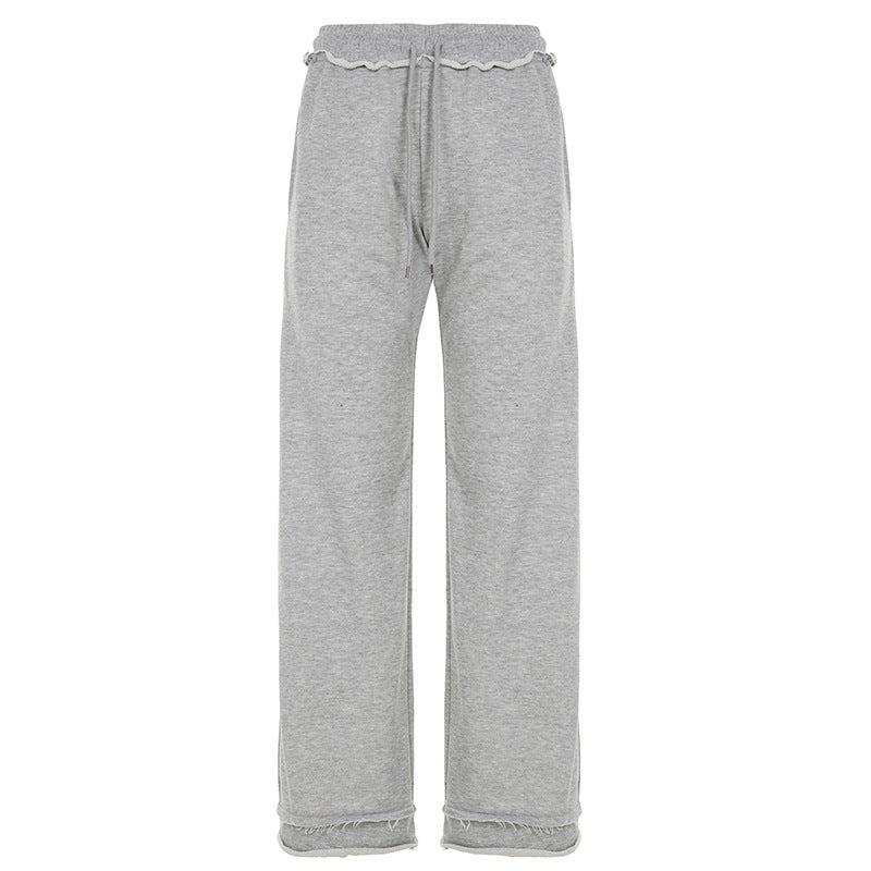 Fashion Waist-controlled Design High Top Sports Trousers Two-piece Set For Women - Craftklart.store