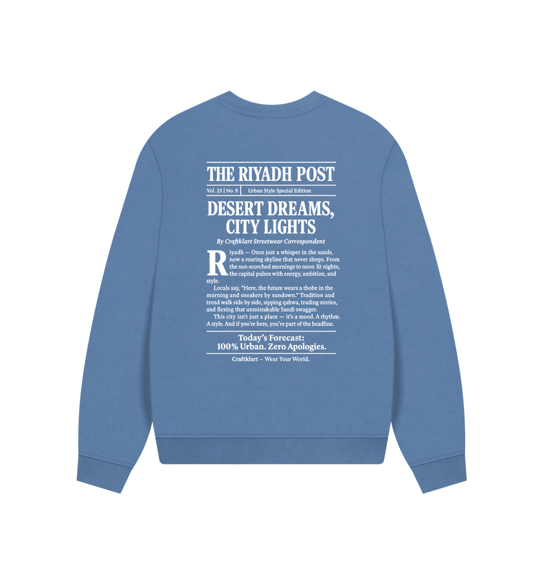 Solent Printed Sweater Back