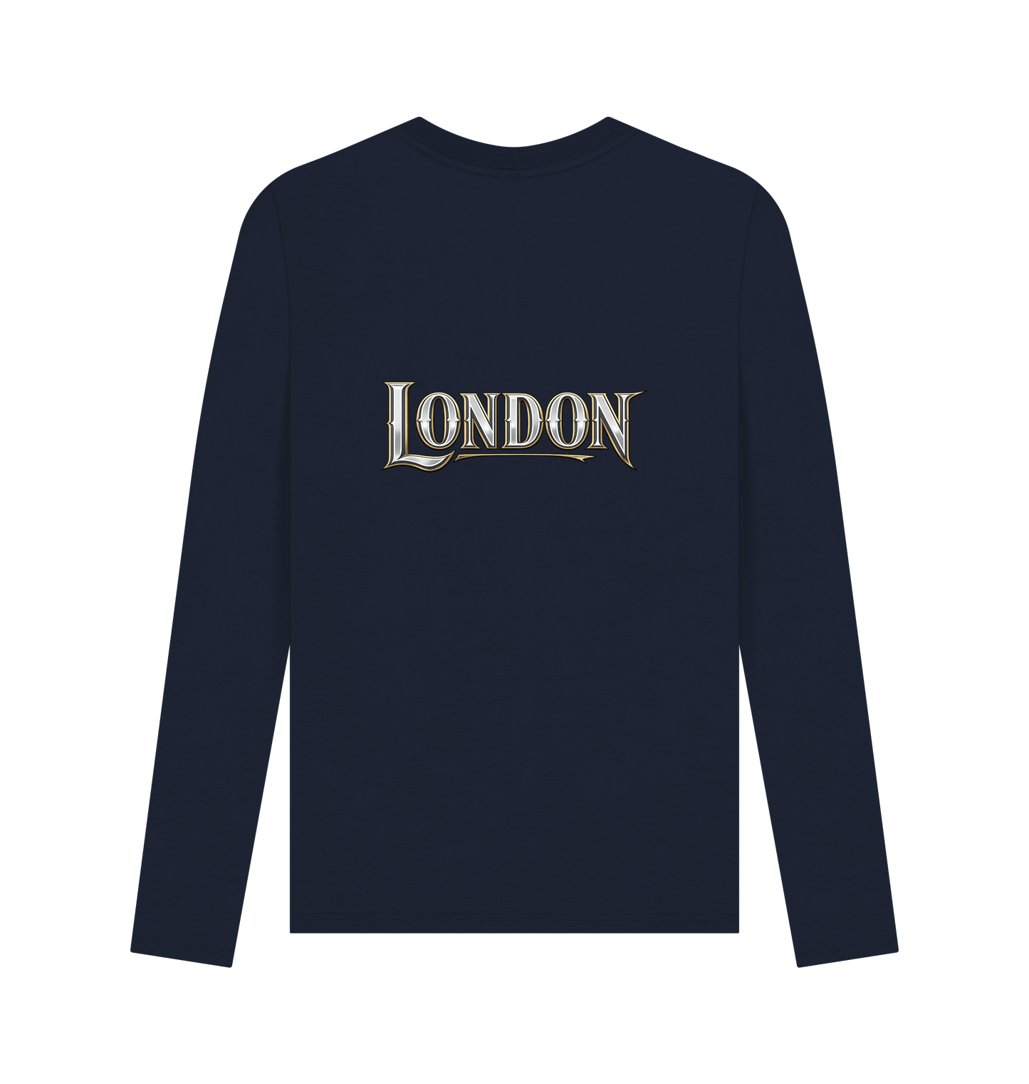 CKL London Made Long Sleeve Organic Cotton Top, lightweight and soft long sleeve shirt with a simple design and natural fabric.