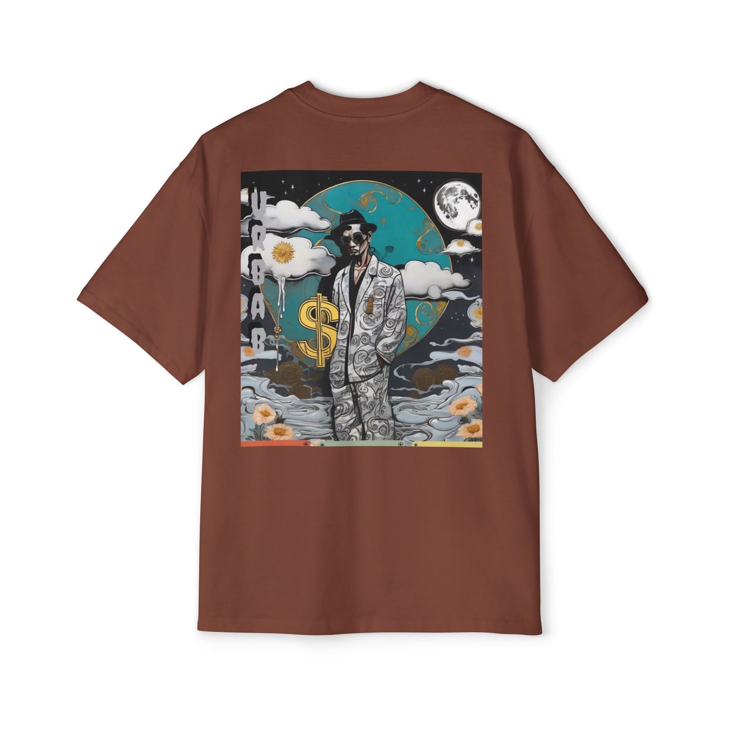 Urban Dollar Men's Heavy Oversized Tee - Premium T-Shirt from Craftklart.store - Just $33.73! Shop now at Craftklart.store