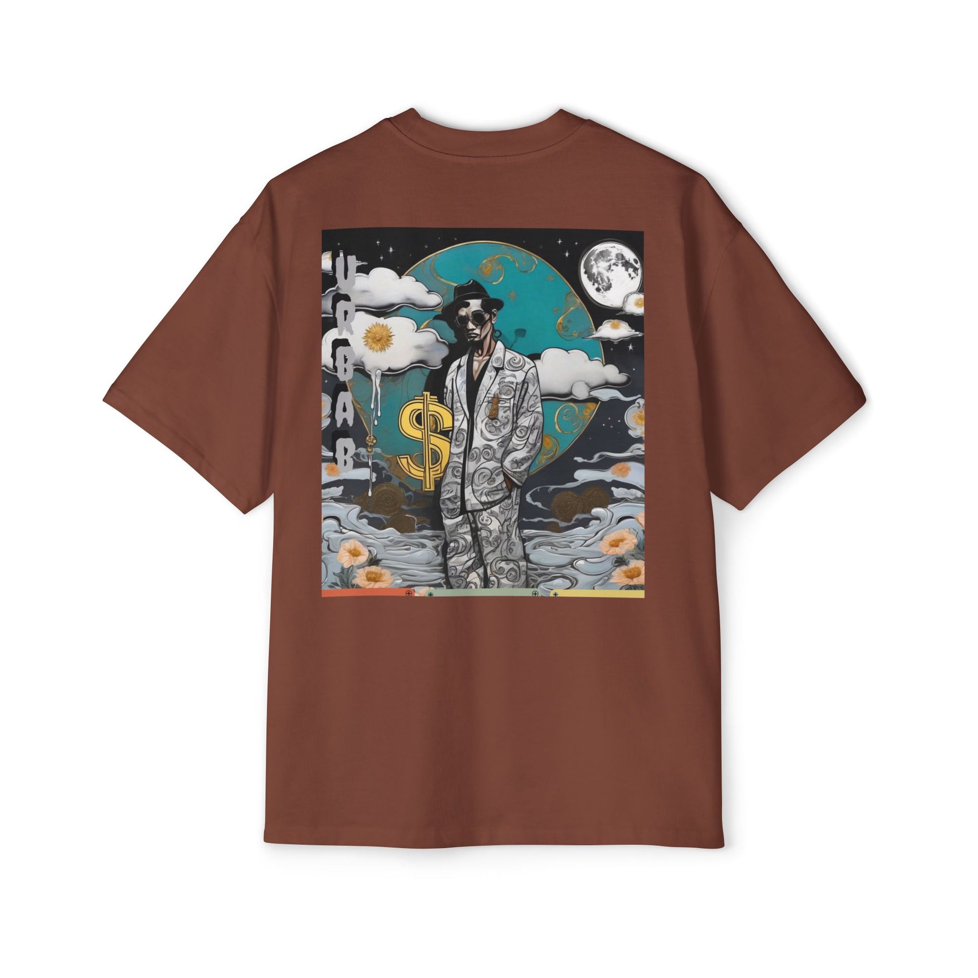 Urban Dollar Men's Heavy Oversized Tee - Premium T-Shirt from Craftklart.store - Just $33.73! Shop now at Craftklart.store