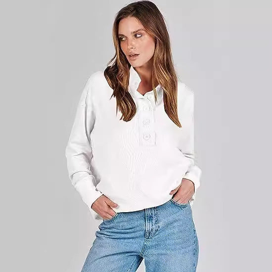 Casual Versatile Long Sleeves Patchwork Pocket Sweater - Craftklart.store
