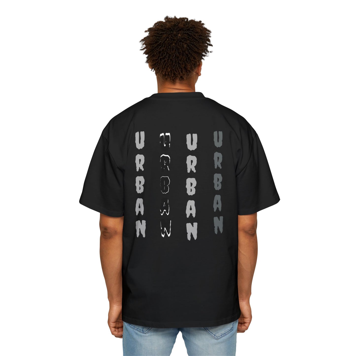 Urban Men's Heavy Oversized Tee - Premium T-Shirt from Craftklart.store - Just $33.73! Shop now at Craftklart.store