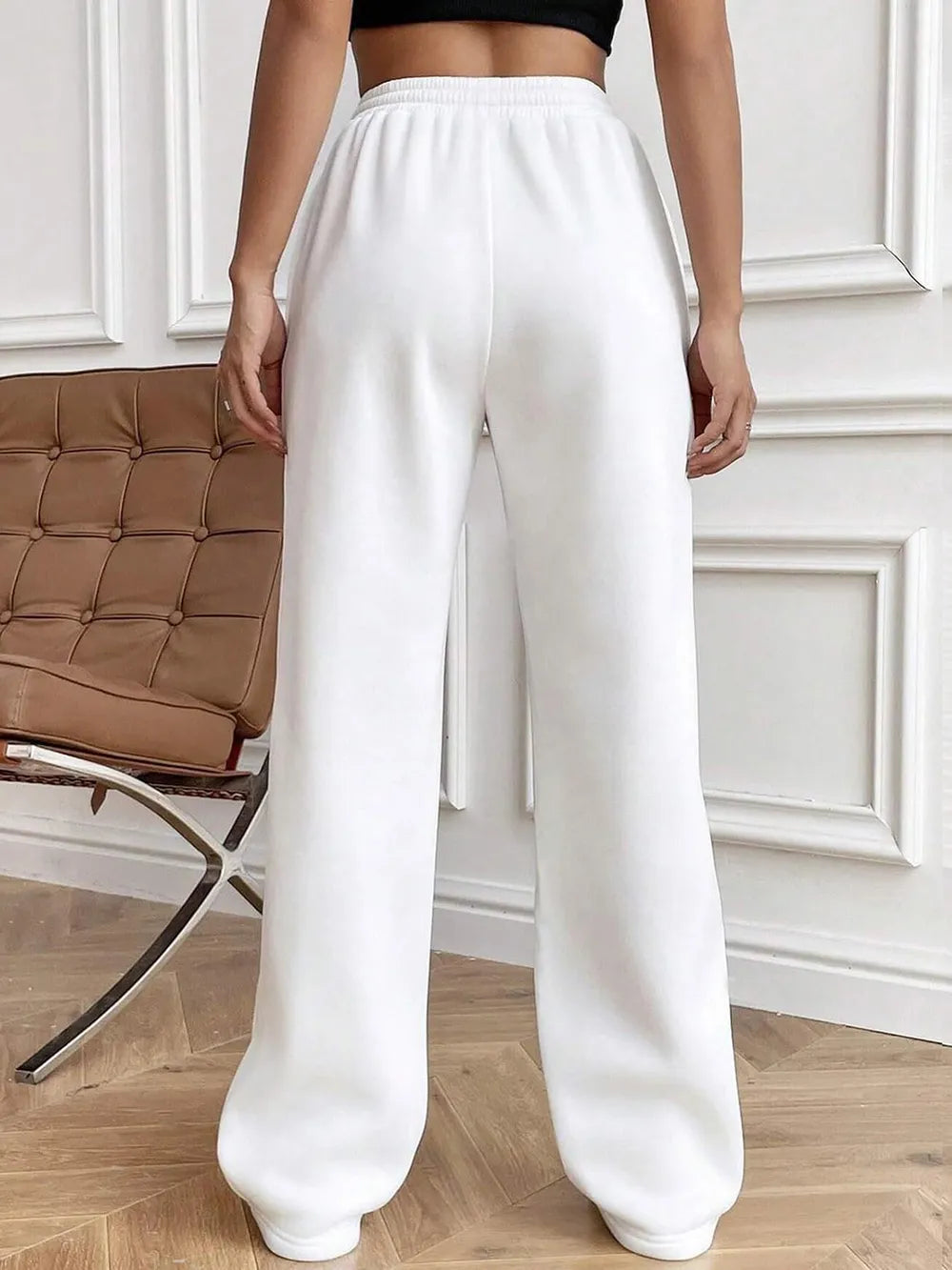 Drawstring Elastic Waist Pants with Pockets - Premium Pants from Trendsi - Just $26.74! Shop now at Craftklart.store