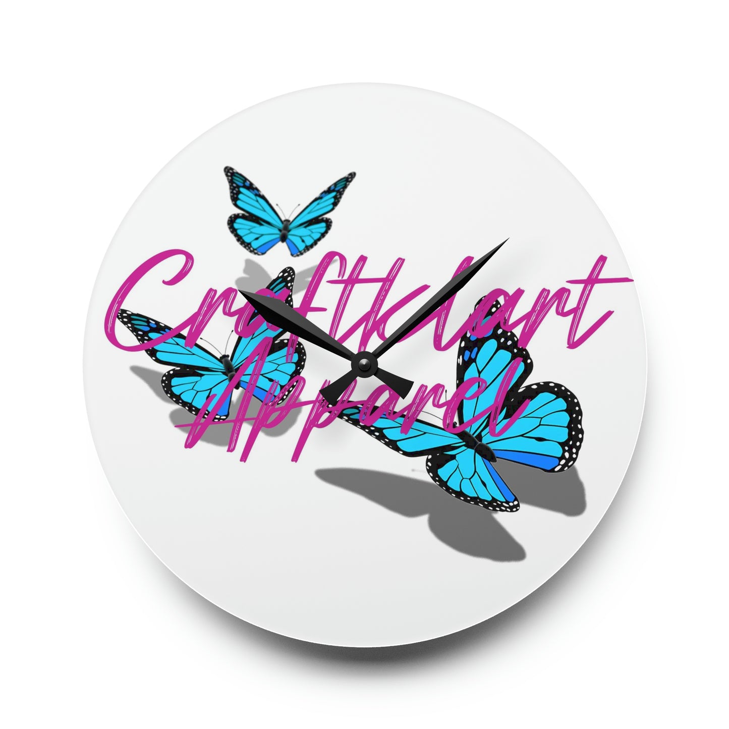 acrylic clocks