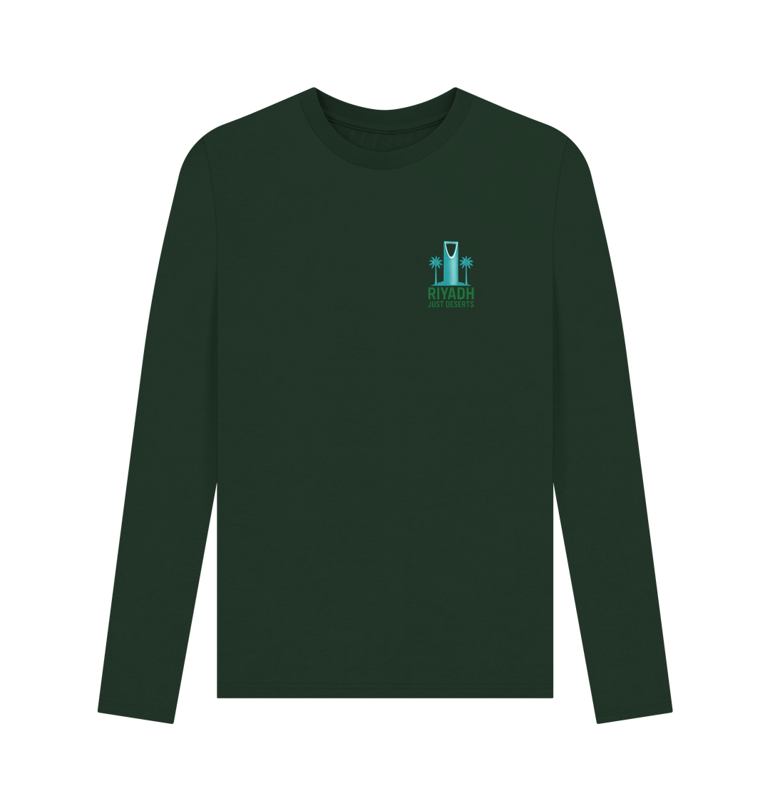 Evergreen Printed Long Sleeve T Shirt Front