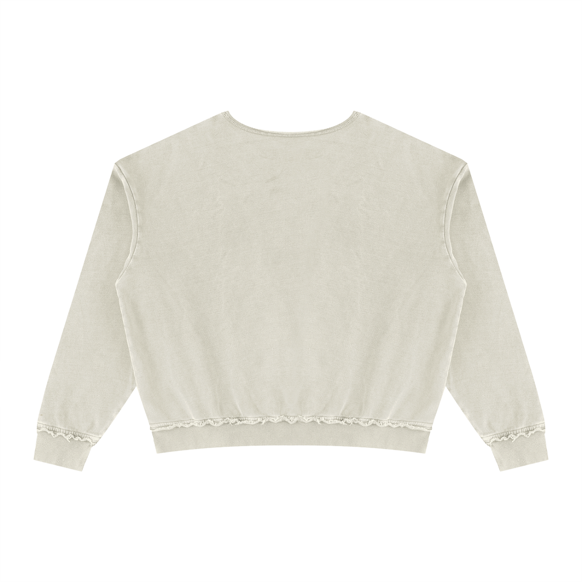 Worn Form Raw-Edge Sweatshirt