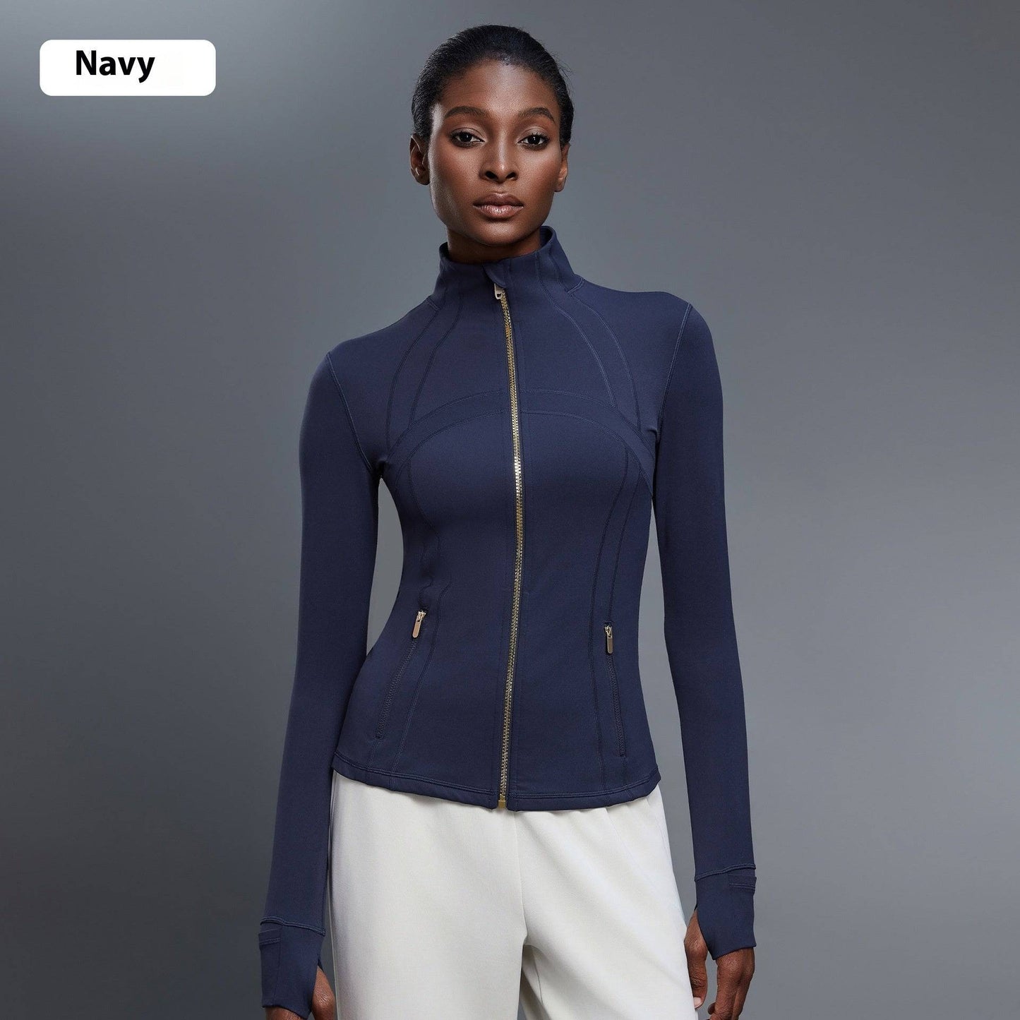 Windproof Stand Collar Fitness Jacket | Minimalist Streetwear | Craftklart