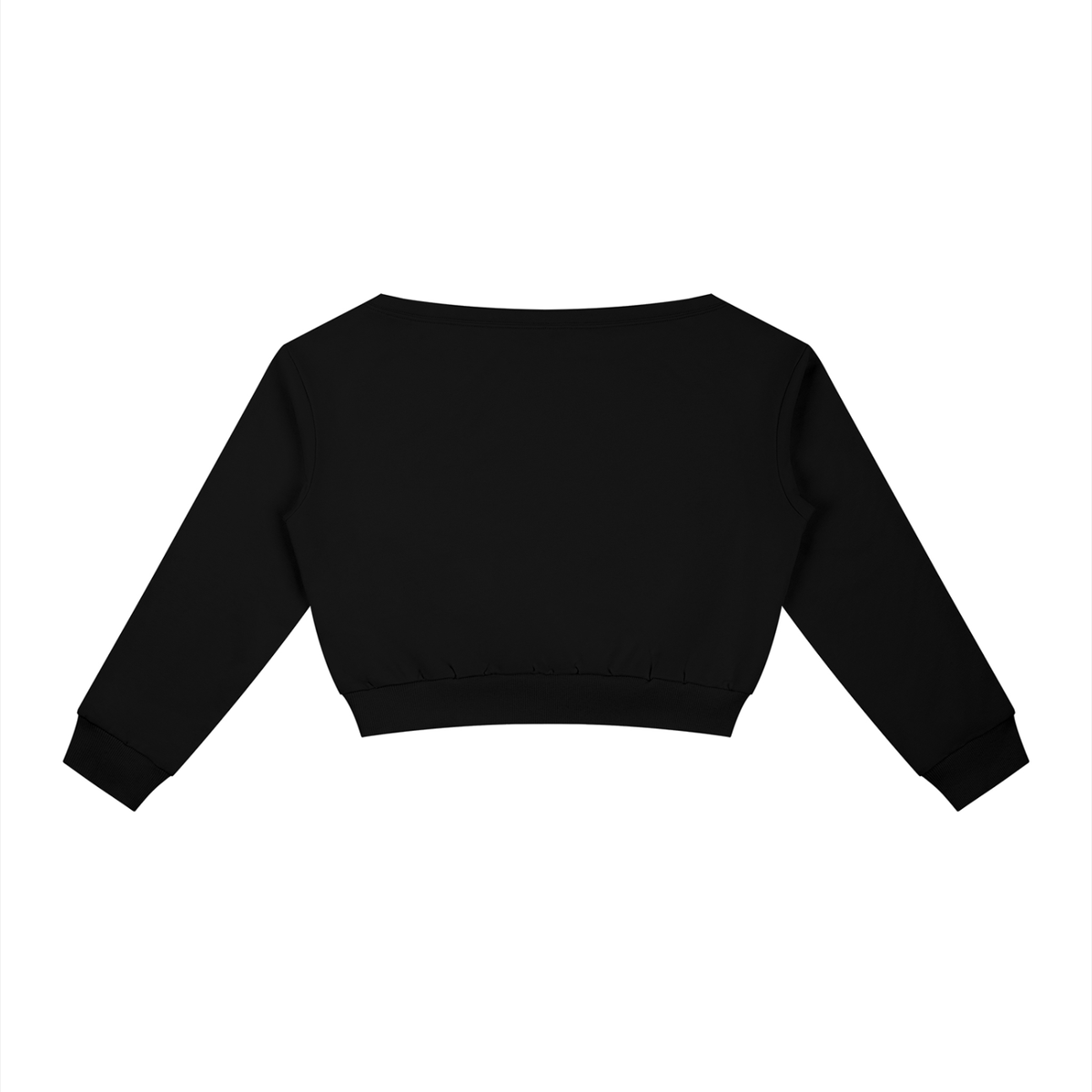ODMPOD Urban Form women's off-shoulder crop sweatshirt, stylish shirt with exposed shoulders and comfortable fit.