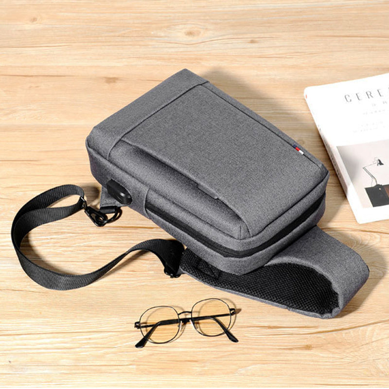 Men Chest Bag Shoulder Bags Crossbody Sling Backpack - Craftklart.store