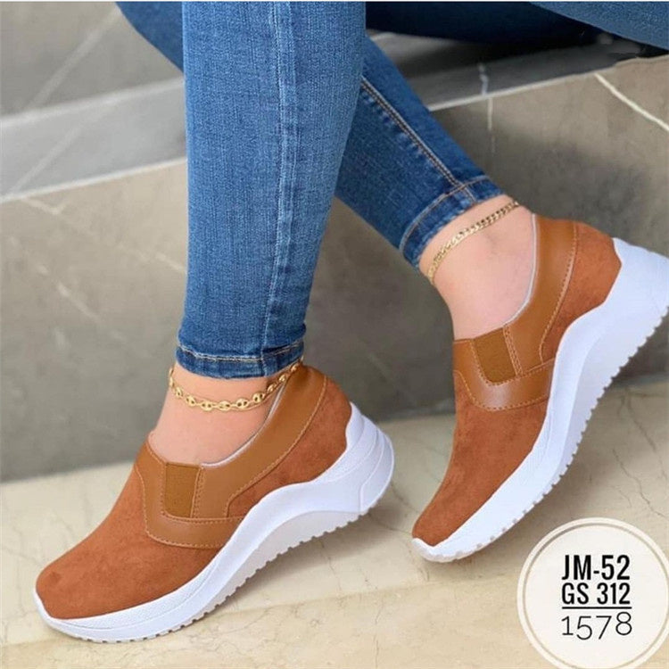 Flat Sneakers Women Breathable Walking Shoes - Craftklart.store