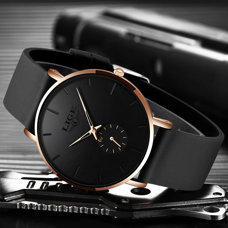 Men's Stylish Simple Ultra-Thin Watches - Craftklart.store