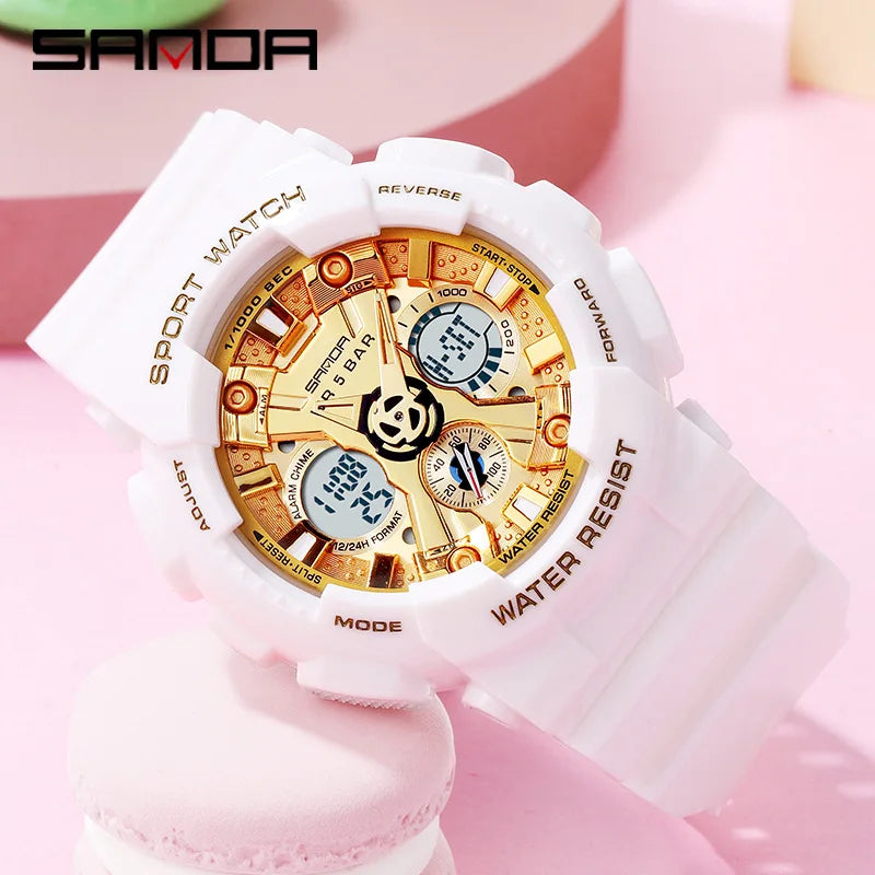 Digital LED Ladies Shock Military Electronic Army Wristwatch - Premium Watches from Craftklart Dropship - Just $18.89! Shop now at Craftklart.store