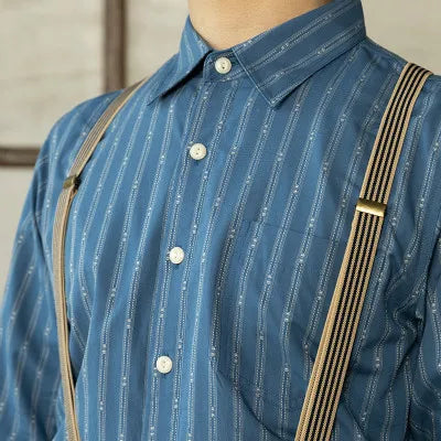 US Size Genuine Quality Vintage Looking Mans Cotton Shirt