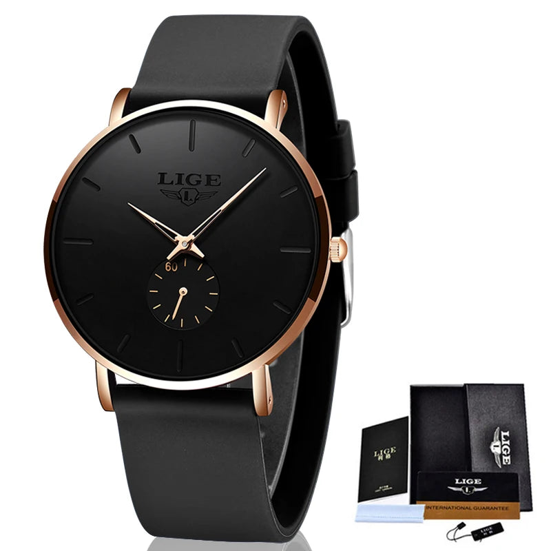 Men's Stylish Simple Ultra-Thin Watches - Craftklart.store