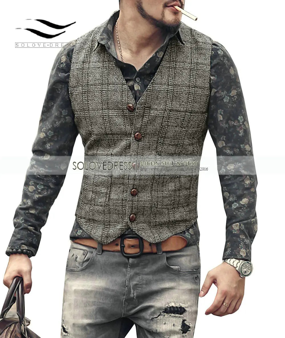 Urban Styled Men's Formal Business Waistcoat