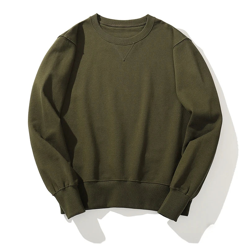 Round Neck Long Sleeve Sweatshirt - Craftklart.store