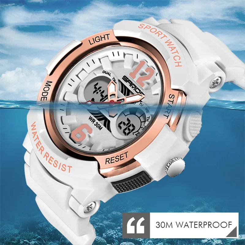 Digital LED Ladies Shock Military Electronic Army Wristwatch - Premium Watches from Craftklart Dropship - Just $18.89! Shop now at Craftklart.store