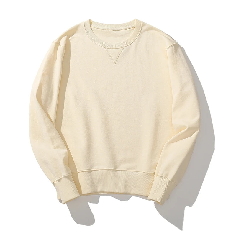 Round Neck Long Sleeve Sweatshirt - Craftklart.store