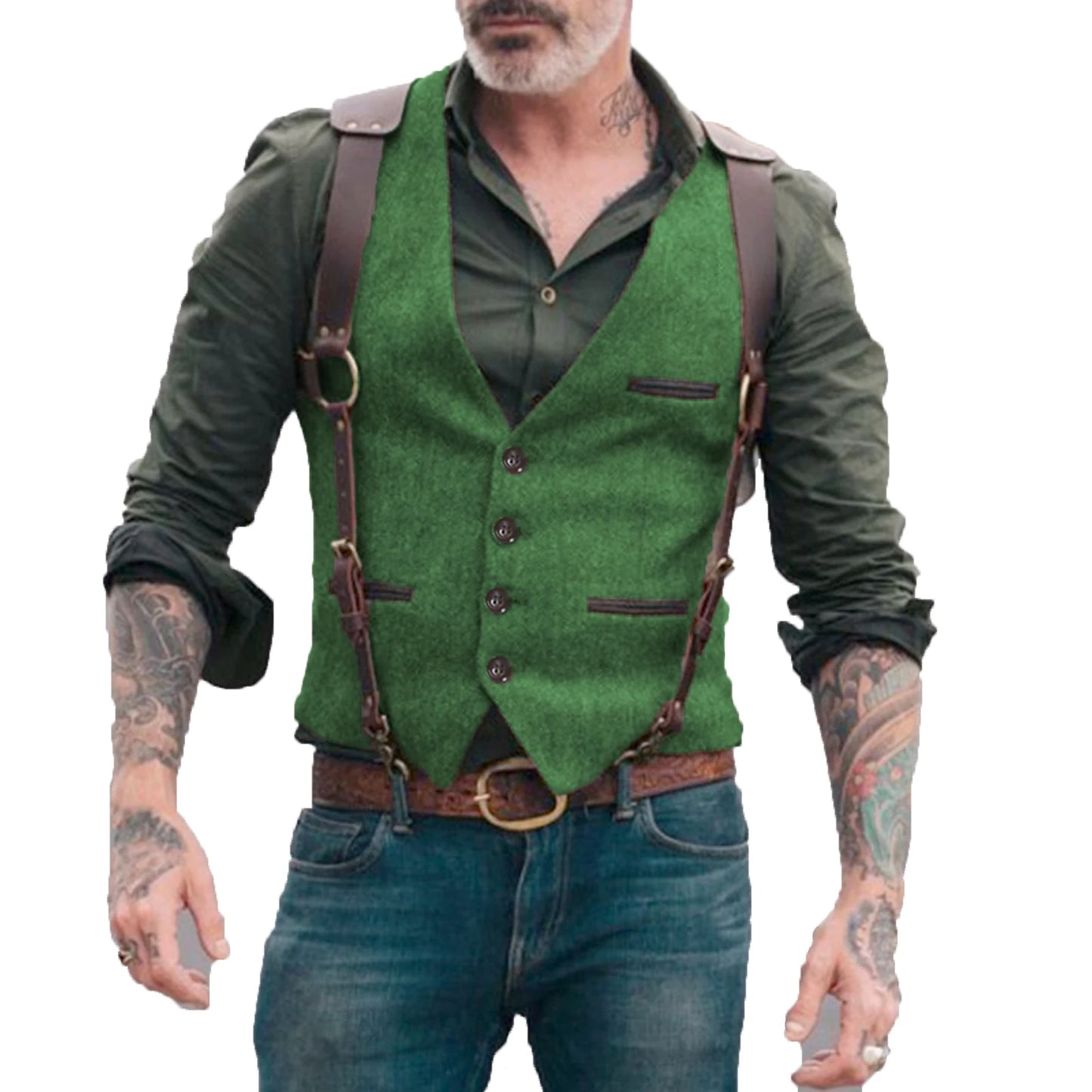 Men's Business Formal Dress Waistcoat