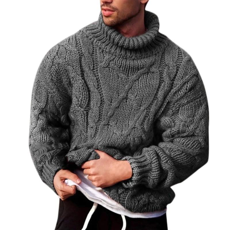 Urban Artic Oversize Braided Knitted Sweater