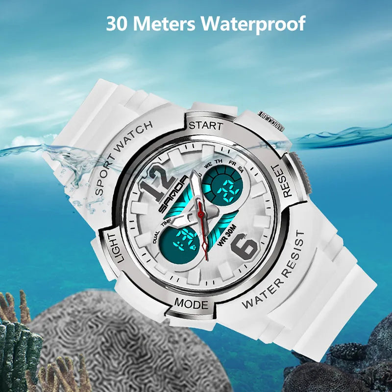 Digital LED Ladies Shock Military Electronic Army Wristwatch - Premium Watches from Craftklart Dropship - Just $18.89! Shop now at Craftklart.store