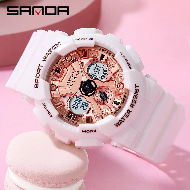 Digital LED Ladies Shock Military Electronic Army Wristwatch - Premium Watches from Craftklart Dropship - Just $18.89! Shop now at Craftklart.store