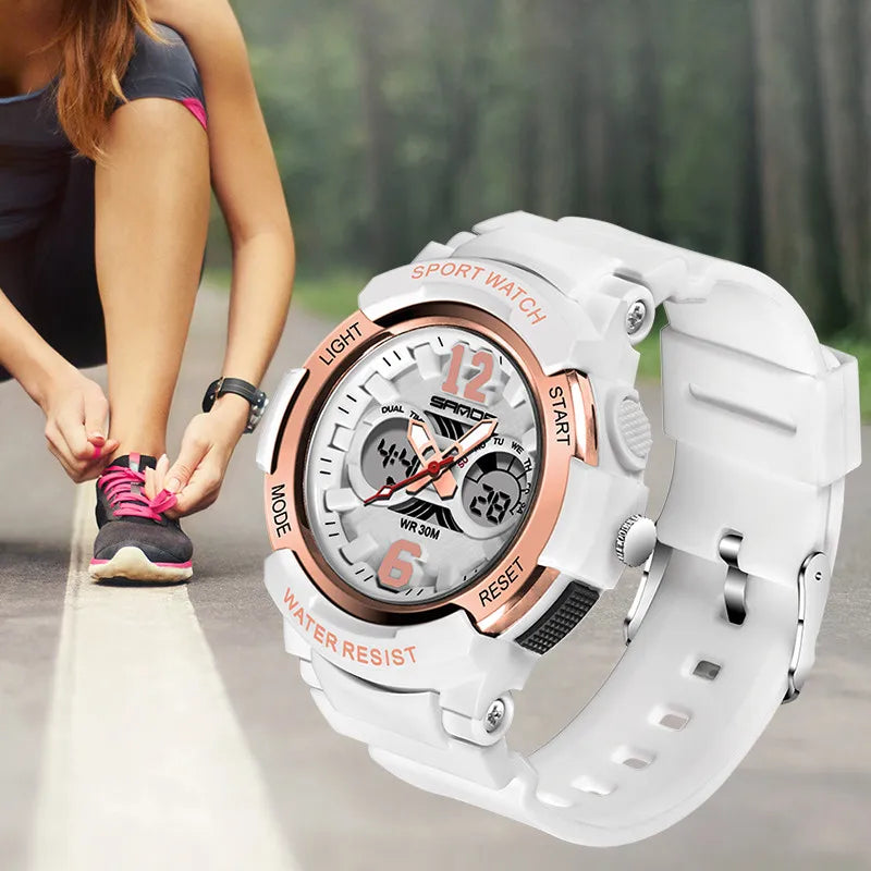 Digital LED Ladies Shock Military Electronic Army Wristwatch - Premium Watches from Craftklart Dropship - Just $18.89! Shop now at Craftklart.store
